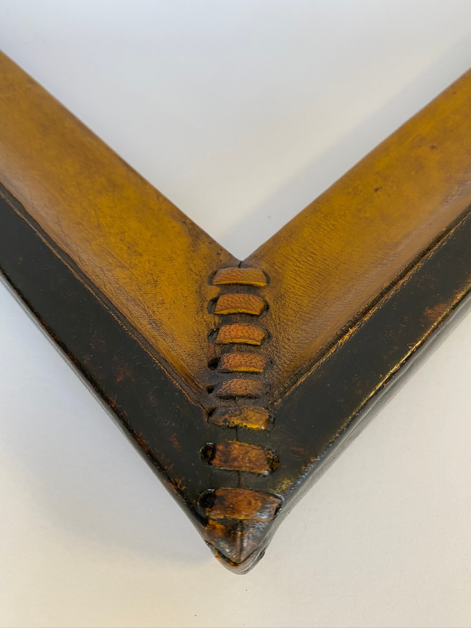 Custom leather picture framing chicago, custom picture framing nashville, designer country frames, April Hann Lanford