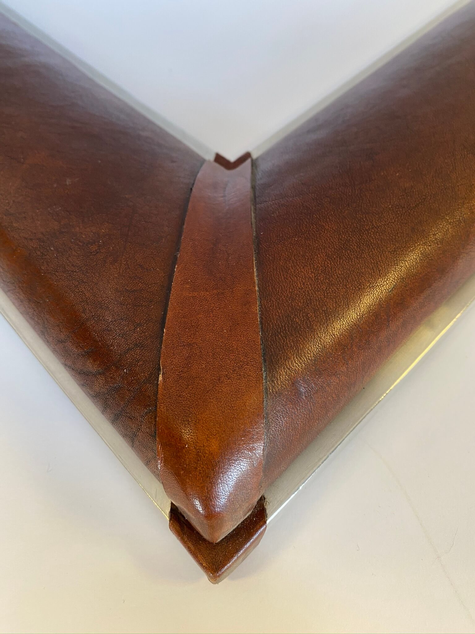 Cusotm leather frames midwest, April Hann Lanford frame designs, frame designs chicago
