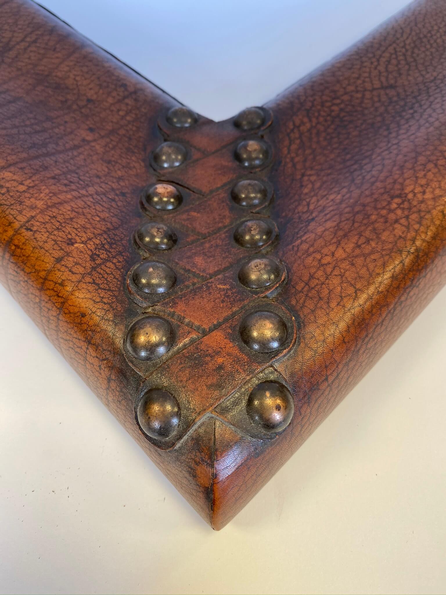 custom leather frame chicago, custom leather frame nashville, April Hann Lanford