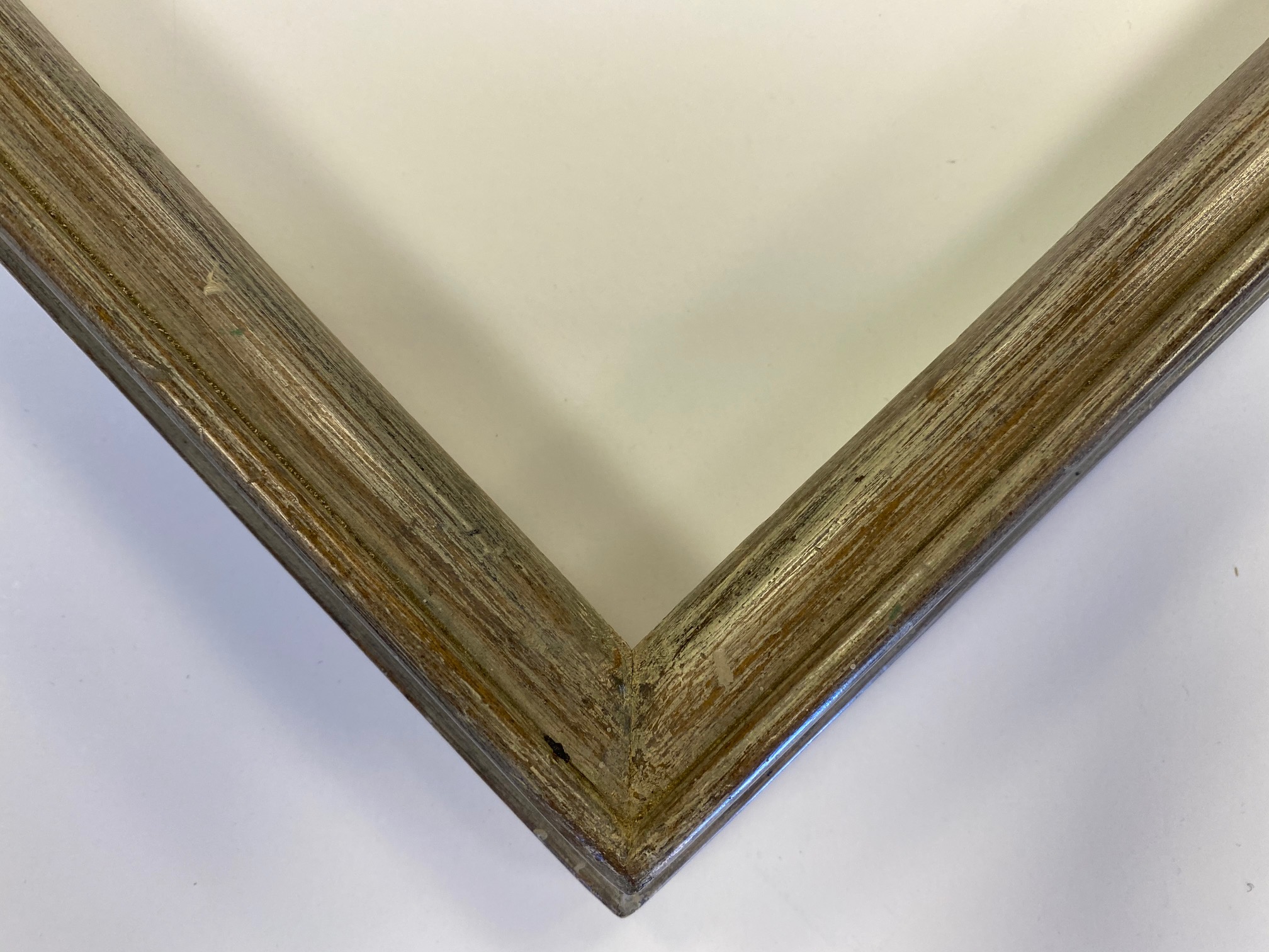 Artifact Services Rustic Custom Frame, Custom driftwood picture frame, Mid-century revival, barnwood frames, distressed finishes, old wood frames, custom picture framing Chicago. Custom picture frames. Custom museum frames. Interior design framer. Hand crafted frames. Hand Finished.  Pickled frames. Cerused oak. White Wash frames. Hand carved custom frames. April Hann Lanford